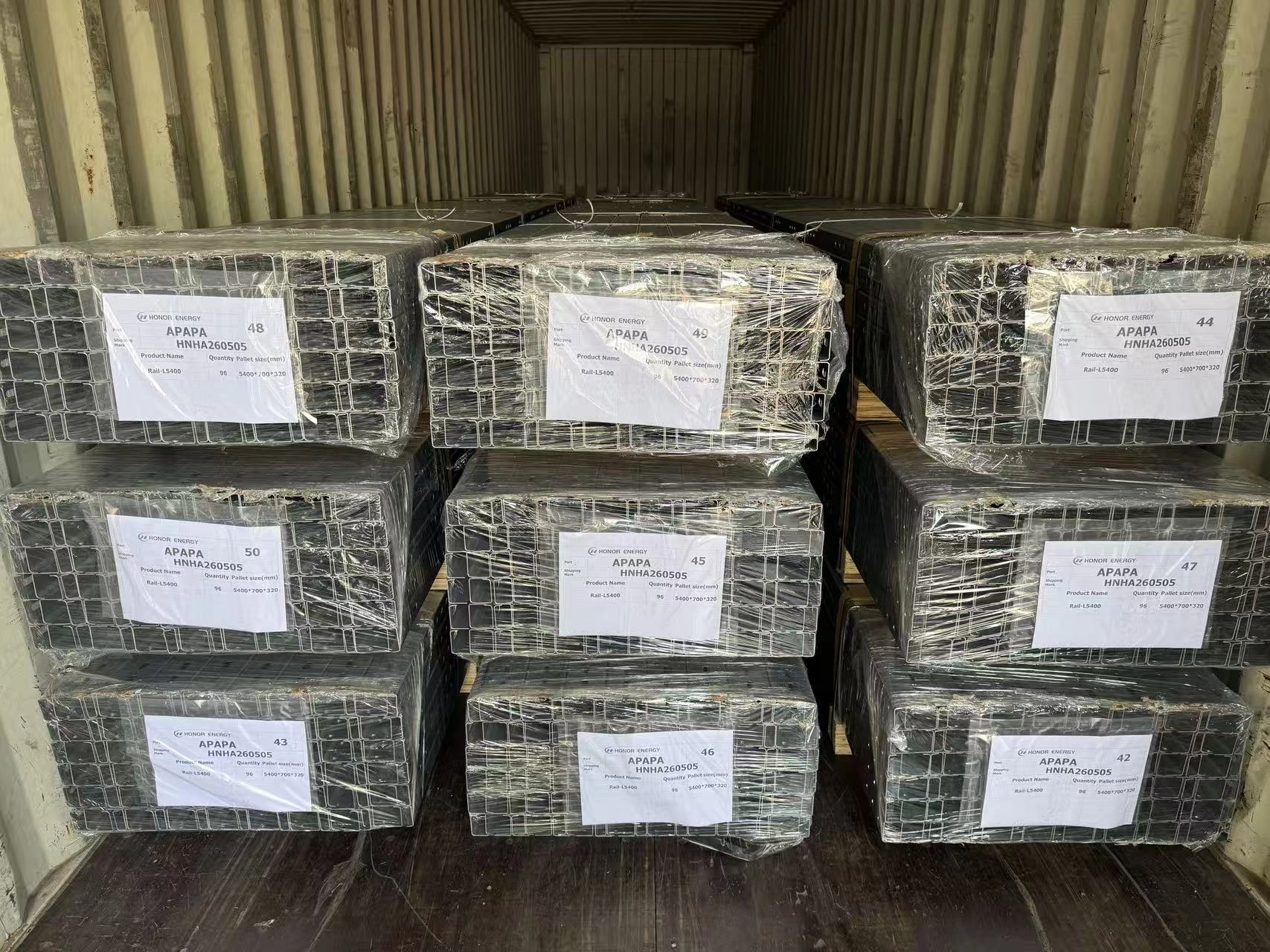 12MW地上設置型太陽光発電サポート出荷完了