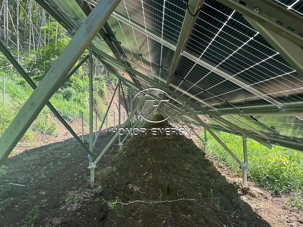 Screw Pile Solar Steel Ground Mount