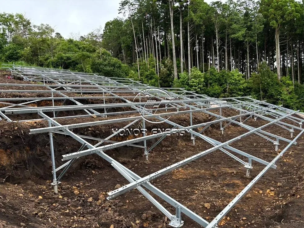 Screw Pile Solar Steel Ground Mount