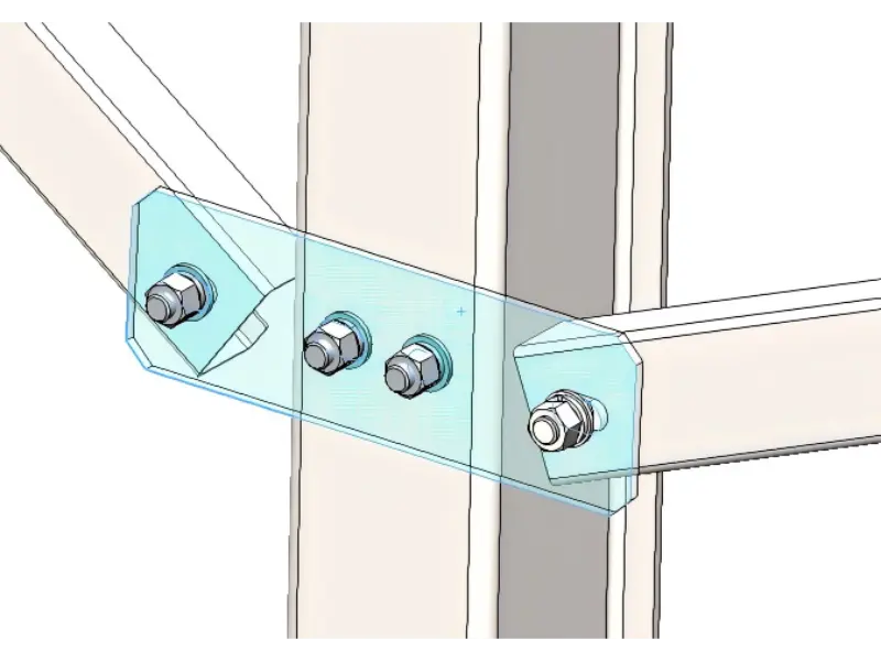 ソーラー接続プレート