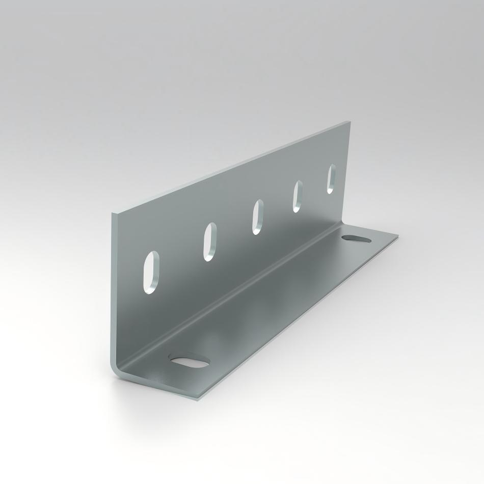 スチール製ソーラーL型レール